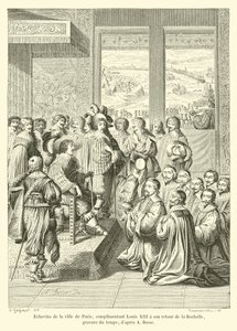Henrettelse af Ravaillac, 27. maj 1610, fra et tidstryk, Hennin-samling af French School