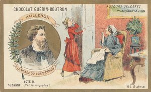 Edouard Pailleron (1834-1899) fransk dramatiker, digter og journalist, forfatter til "Le monde ou l