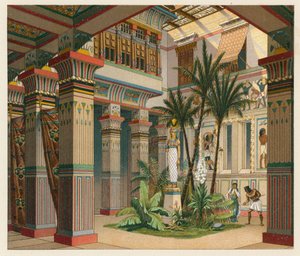 Egyptisk kostume af French School