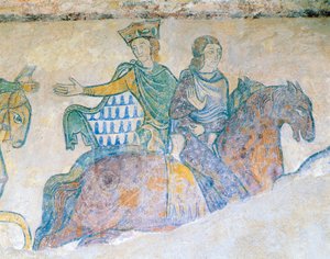 Eleanor af Aquitaine, dronning af England og hendes svigerdatter Isabella af 