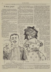 Om aftenen. Illustration til Le Pele-Mele af French School