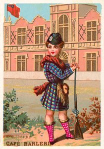 England (chromolitho) af French School