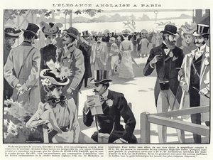 Engelsk elegance i Paris af French School