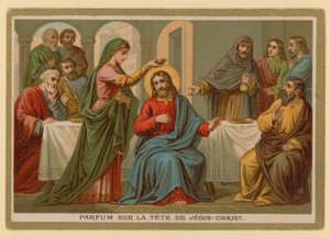 Episode i Jesu Kristi liv (chromolitho) af French School
