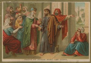 Episode i Jesu Kristi liv (chromolitho) af French School