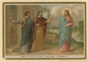 Episode i Jesu Kristi liv (chromolitho) af French School