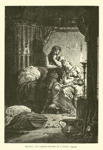 Eponina og Sabinus gemt i en hvælving af French School