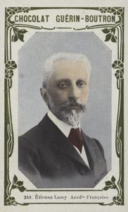 Etienne Lamy, French Academy (farvet foto) af French School