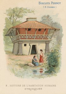 Etruskisk hus af French School