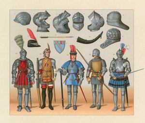 Europa XV-XVIth Cent Costume af French School