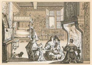 Europa XVIIth Cent kostume af French School