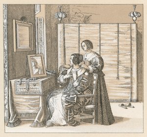 Europa XVIIth Cent kostume af French School