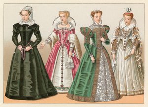 Europa XVIth Cent kostume af French School