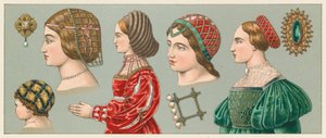 Europa XVIth Cent kostume af French School