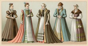 Europa XVIth Cent kostume af French School