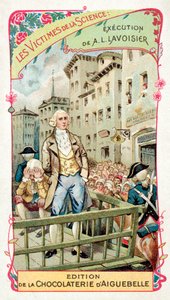 Henrettelse af Antoine Lavoisier, 1794 af French School