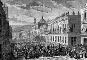 Ekspedition til Mexico (1861-1867): General Francois Achille Bazaine (Francois-Achille) indtog af French School