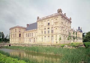 Udvendig udsigt over slottet, bygget 1518-49 af French School