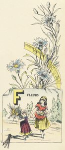 F: blomster af French School