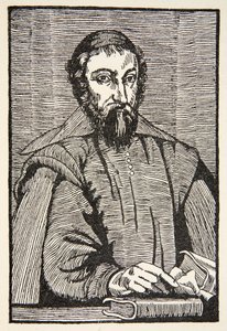 Fabri de Peiresc, kopi af Boris Mestchersky (d.1957) illustration fra Histoire de la Nation Francaise, Sciences, bind I & II, af Gabriel Hanotaux (1853-1944), 1924 af French School