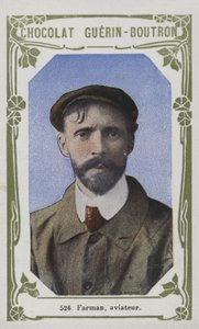 Farman, flyver (farvet foto) af French School