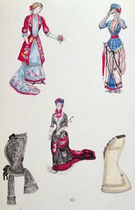 Mode i 1880 af French School