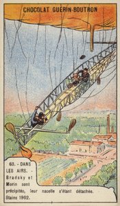 Dødsulykke for luftfartsfartøjerne Bradsky og Morin, Paris af French School