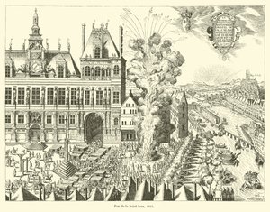 Midsommerbrand, 1615 af French School
