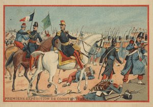 Første franske ekspedition til Konstantin, 1836 af French School