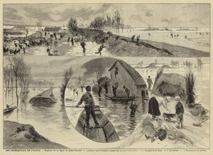 Oversvømmelser i Frankrig, 1897 af French School