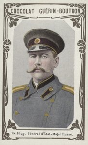Flug, general dEtat-Major Russe (farvet foto) af French School