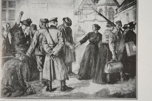 Tvangsfjernelse af franske civile fra Lille til tyske arbejderkolonier, 1914-19 af French School