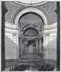 Foucault Pendulum - Foucaults pendul i Pantheon, Paris af French School