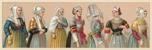 Frankrig kostume af French School