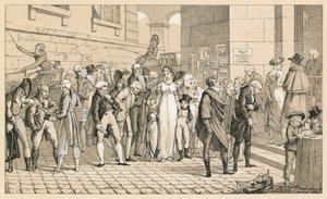 Frankrig XIXth Cent Costume af French School