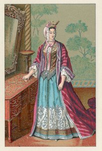 Frankrig XVIIth Cent kostume af French School