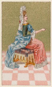 Frankrig XVIIth Cent kostume af French School