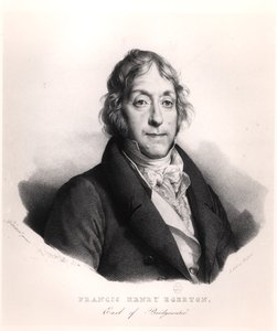 Francis Henry Egerton (1756-1829) Jarl af Bridgewater, graveret af Francois Seraphin Delpech (1778-1825) 1824 af French School