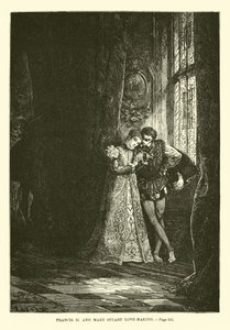 Francis II og Mary Stuart elskov af French School
