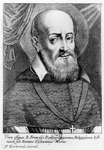 Francis de Sales (gravering) af French School