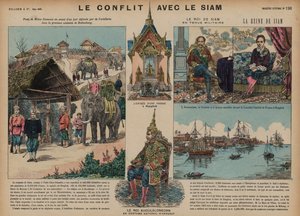 Franco-Siamese War, 1893dani af French School