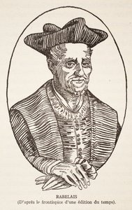 François Rabelais af French School