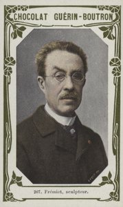 Fremiet, billedhugger (farvet foto) af French School