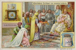 Fransk kødekstrakt (Bouillon), kejser Karl den Store af French School