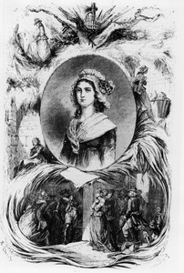 Fransk revolution: portræt af Charlotte Corday, v.1793. af French School