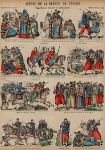 Fransk ekspedition mod Kroumirs, Tunesien af French School