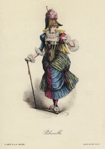 Französische Modeplatte