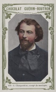 G Charpentier, musikkomponist (farvet foto) af French School