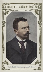 Gabriel Hanotaux, Academie-Francaise (farvet foto) af French School