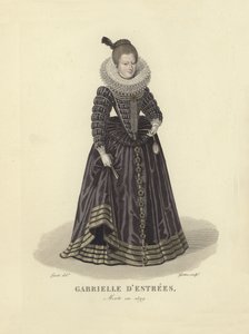 Gabrielle dEstrees, elskerinde til kong Henrik IV af Frankrig